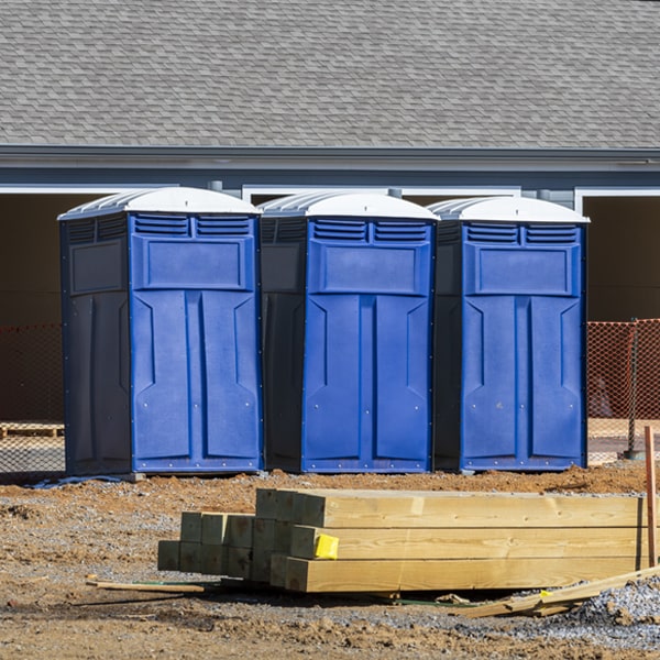 how can i report damages or issues with the porta potties during my rental period in Burgess IL